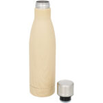 Vasa 500 ml pudele ar vara vakuuma izolāciju ar koka izskatu - Image 3