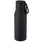 Ljungan 500 ml vara vakuumizolēta nerūsējošā tērauda pudele ar PU ādas siksnu un vāciņu - Image 7