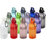 Oregon 400 ml RCS sertificēta pārstrādātas plastmasas ūdens pudele ar karabīni - Image 5