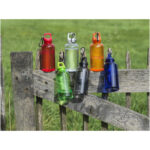 Oregon 400 ml RCS sertificēta pārstrādātas plastmasas ūdens pudele ar karabīni - Image 4
