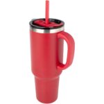 Sydney 1200 ml dubultās sienas RCS sertificēts termokrūze ar vara vakuuma izolāciju ar salmiņu - Image 8
