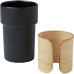 Fika 340 ml krūze ar bambusa apvalku - Image 3