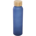 Lume 500 ml matēta nātrija-kalcija stikla pudele ar bambusa vāciņu - Image 5