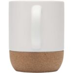 Billie 300 ml keramikas sublimācijas krūze ar korķa detaļām - Image 3