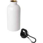 Oregon 400 ml RCS sertificēta vienkāršsienu nerūsējošā tērauda ūdens pudele ar karabīni - Image 3