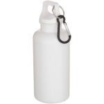 Oregon 400 ml vienkrāsaina RCS pārstrādātas plastmasas ūdens pudele ar karabīni