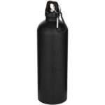 Oregon 750 ml matēta RCS sertificēta pārstrādāta vienkāršsienu nerūsējošā tērauda ūdens pudele ar karabīni - Image 6
