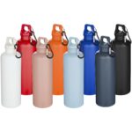 Oregon 750 ml vienkrāsaina RCS pārstrādātā plastmasas ūdens pudele ar karabīni - Image 3