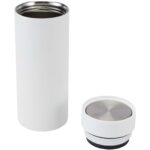 Illuminate 650 ml RCS pārstrādāta dubultās sienas nerūsējošā tērauda ūdens pudele ar 3 vāku komplektu - Image 4
