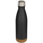 Cove 500 ml dubultās sienas vakuumizolēta nerūsējošā tērauda ūdens pudele ar korķa detaļām - Image 8