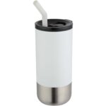 Grayson 480 ml RCS pārstrādāta izolēta krūze ar salmiņu
