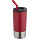 Grayson 480 ml RCS pārstrādāta izolēta krūze ar salmiņu - Image 6