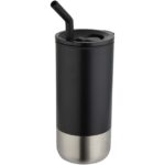 Grayson 480 ml RCS pārstrādāta izolēta krūze ar salmiņu - Image 8