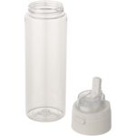 Theron 700 ml RCS pārstrādātas plastmasas ūdens pudele ar divfunkciju vāciņu un atveramu salmiņu - Image 4