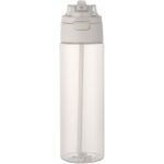 Theron 700 ml RCS pārstrādātas plastmasas ūdens pudele ar divfunkciju vāciņu un atveramu salmiņu - Image 2