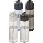 Theron 700 ml RCS pārstrādātas plastmasas ūdens pudele ar divfunkciju vāciņu un atveramu salmiņu - Image 9
