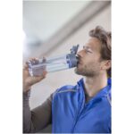 Theron 700 ml RCS pārstrādātas plastmasas ūdens pudele ar divfunkciju vāciņu un atveramu salmiņu - Image 7