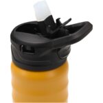 Knox 350 ml RCS pārstrādāta dubultās sienas nerūsējošā tērauda sporta pudele ar atveramu salmiņu - Image 5