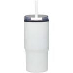Westin 540 ml RCS pārstrādāta dubultās sienas izolēta krūze ar salmiņu - Image 3