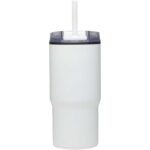 Westin 540 ml RCS pārstrādāta dubultās sienas izolēta krūze ar salmiņu - Image 2