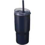 Westin 540 ml RCS pārstrādāta dubultās sienas izolēta krūze ar salmiņu - Image 8