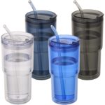 Archer 480 ml dubultās sienas plastmasas krūze - Image 4