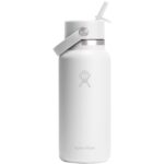 Hydro Flask Wide Mouth 946 ml izolēta nerūsējošā tērauda ūdens pudele ar salmiņa vāciņu - Image 2
