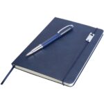 Legato Elegance A5 cietā vāka piezīmju grāmatiņa un lodīšu pildspalvas komplekts - Image 4