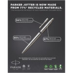 Parker Jotter SS lodīšu pildspalva (zila tinte) - Image 5