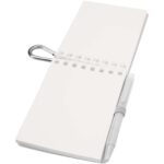 Lig Mini pārstrādāto materiālu piezīmju grāmatiņa ar mīkstu vāku un pildspalvas komplekts (melna tinte) - Image 4