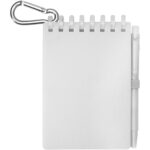 Lig Mini pārstrādāto materiālu piezīmju grāmatiņa ar mīkstu vāku un pildspalvas komplekts (melna tinte) - Image 2