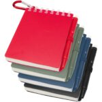 Lig Mini pārstrādāto materiālu piezīmju grāmatiņa ar mīkstu vāku un pildspalvas komplekts (melna tinte) - Image 7