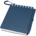 Lig Mini pārstrādāto materiālu piezīmju grāmatiņa ar mīkstu vāku un pildspalvas komplekts (melna tinte) - Image 9