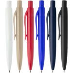 Ramin mini pildspalva no pārstrādātas plastmasas (zila tinte) - Image 4