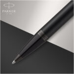 Parker IM achromatic lodīšu pildspalva (zila tinte) - Image 4