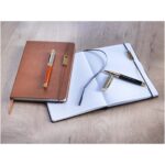Legato A5 piezīmju grāmatiņas un lodīšu pildspalvas komplekts (zila tinte) - Image 7