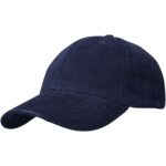 Hutton 6 paneļu 280 g/m² pārstrādāta velveta cepure - Image 4