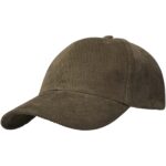 Hutton 6 paneļu 280 g/m² pārstrādāta velveta cepure - Image 5