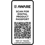 Trip 14 collu Aware™ pārstrādāta ceļojuma klēpjdatora mugursoma 9L - Image 6