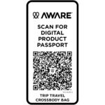 Trip Aware™ pārstrādātā ceļojuma plecu soma 1 l - Image 5