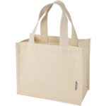 Odessa 220 g/m² GRS pārstrādātas kokvilnas mini soma ar paplašinājumu, 9 l