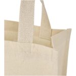 Odessa 220 g/m² GRS pārstrādātas kokvilnas mini soma ar paplašinājumu, 9 l - Image 5