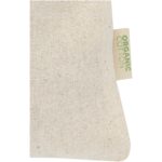 Odisha 140 g/m² OCS sertificēta organiskā dāvanu maisiņa – 15 x 10 cm - Image 3