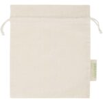 Odisha 140 g/m² OCS sertificēta organiskā dāvanu maisiņa – 30 x 25 cm - Image 2
