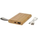 Tulda 5000 mAh bambusa ārējā baterija - Image 5