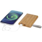 Tulda 5000 mAh bambusa ārējā baterija - Image 6