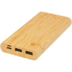 Tulda 10 000 mAh bambusa ārējā baterija