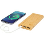 Tulda 10 000 mAh bambusa ārējā baterija - Image 6