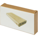 Tulda 10 000 mAh bambusa ārējā baterija - Image 8