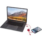 Alasia 5-in-1 pārstrādāta alumīnija un plastmasas 30 cm datu sinhronizācijas un 27 W ātrās uzlādes kabelis - Image 6
